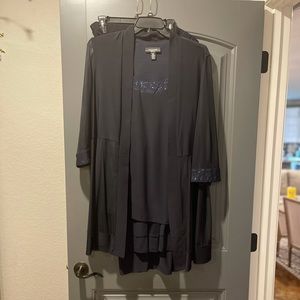 Navy Mother of the Bride💐 Two-Piece Pant Suit